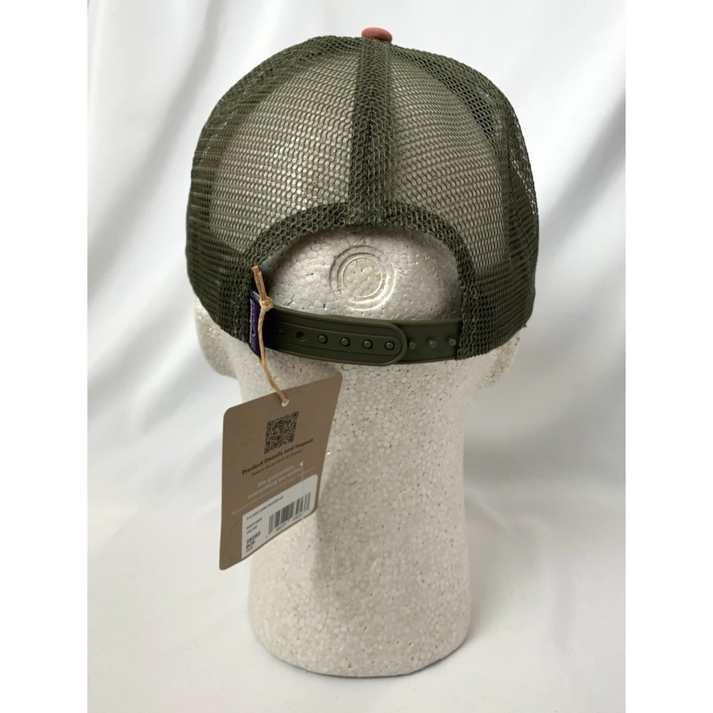 NEW Patagonia p-6 Logo LoPro Trucker Hat Cap Birch White - Picture 5 of 13